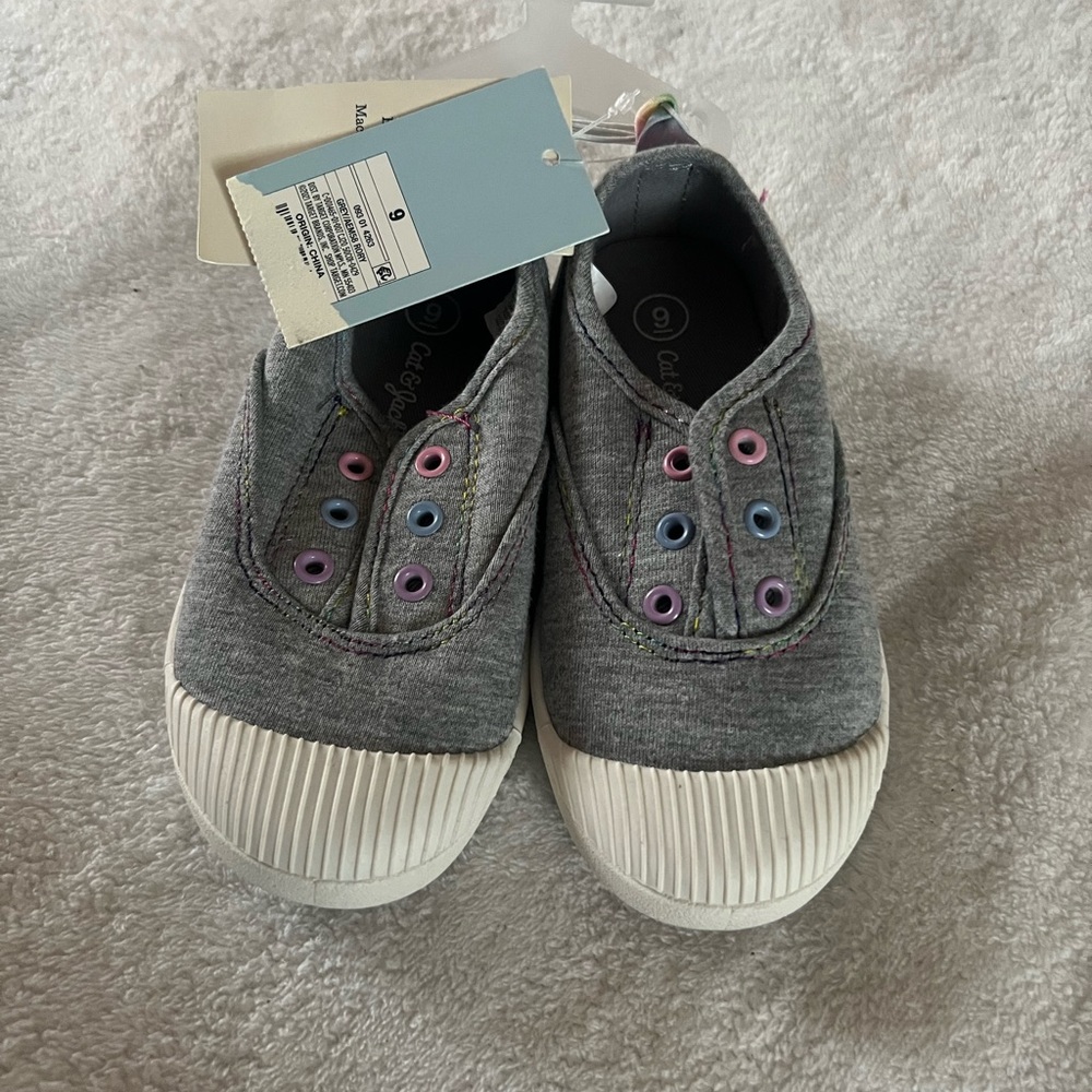 Cat & Jack Toddler Girl Slip On Shoes